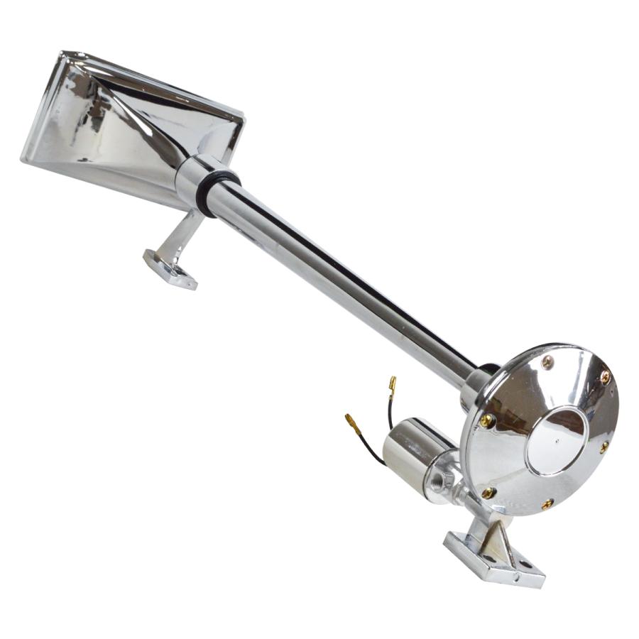 2本セット 64cm 角 ビッグホーン 12V 24V 兼用 エアーホーン デコトラ