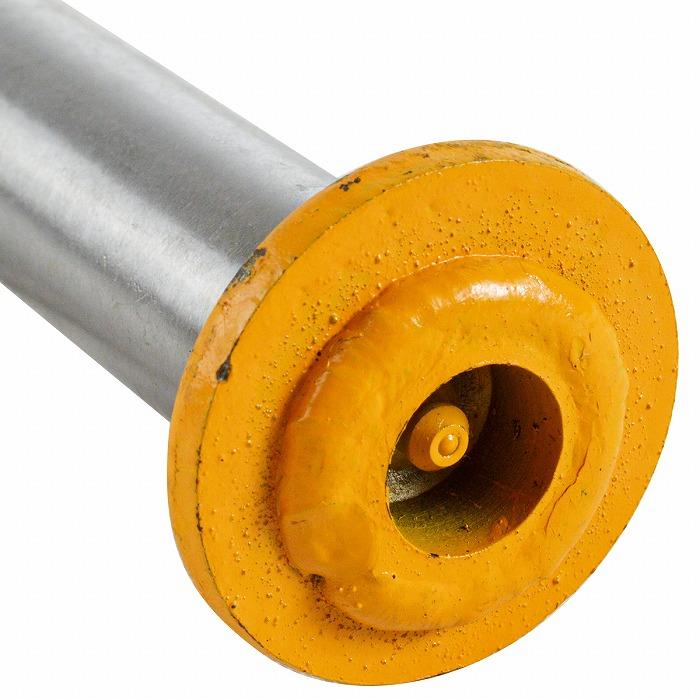 2本 45mm/308mm 汎用 バケットピン つば 焼入れ ユンボ 建設機械 ピン