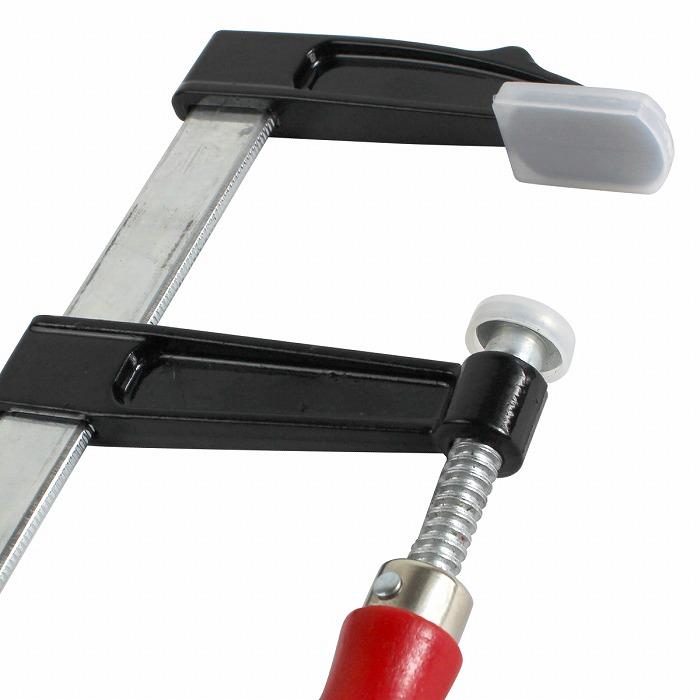 2本セット F型 クランプ 80mm×600mm 最大開口600mm 木材 木工 工作 溶接 固定 DIY 作業 工具 万力 Fクランプ L型 C型 2個 |  | 01