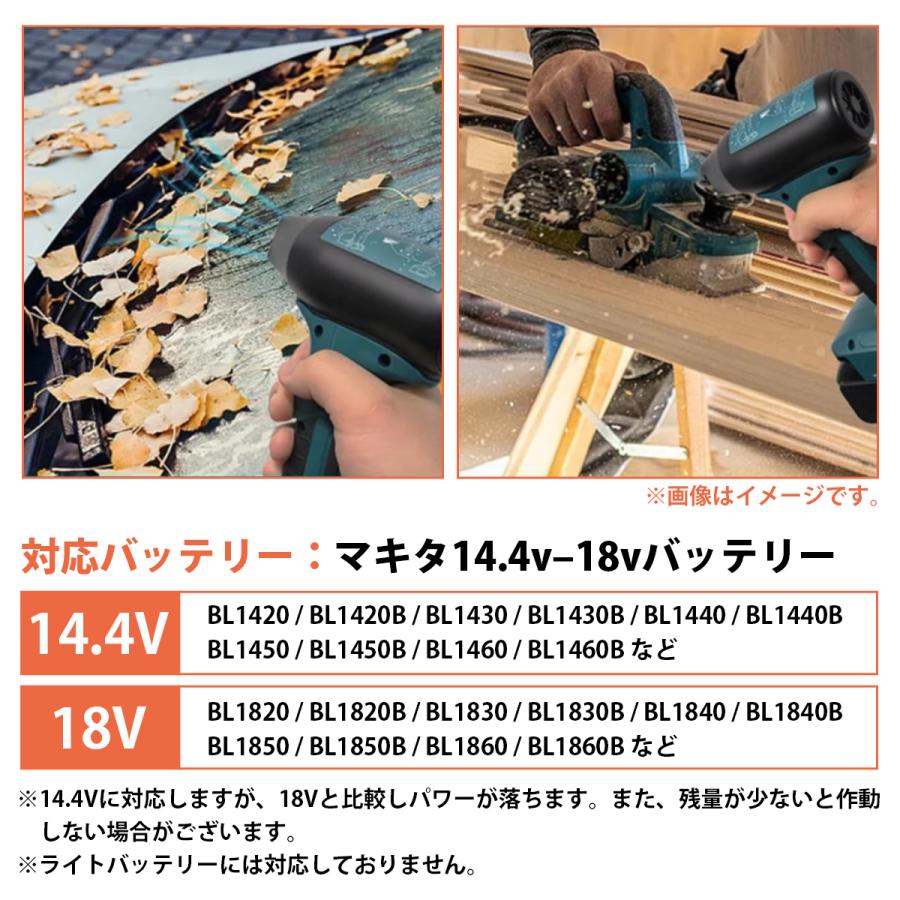 強力 エアダスター マキタ 18V 互換 ターボジェットファン コンパクト