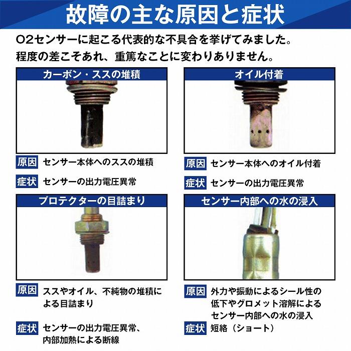NV200 バネット ワゴン M20 VM20 VNM20 前後セット O2センサー ラムダ A/F センサー 22693-1JY0A 226A0-ET000 フロント リア |  | 04