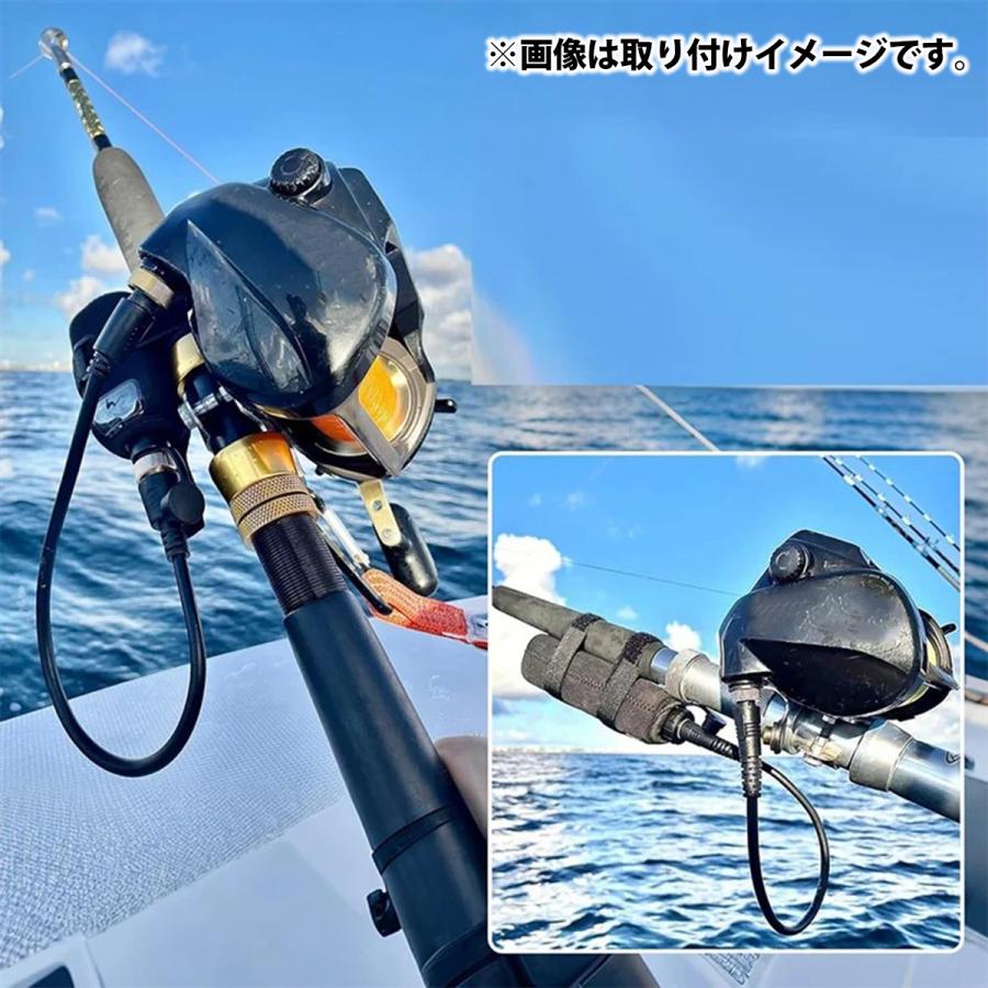 3m BM仕様 電動リール 延長ケーブル 電源 延長 コード 2穴 2芯 2ピン ケーブル 船釣り 海釣り 釣り BMバッテリー 300cm |  | 01