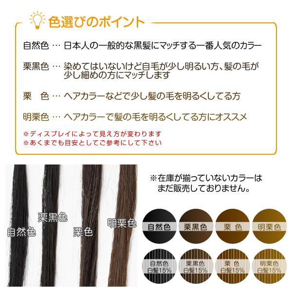 ヘアーインプラントEX　天頂部用α【アルファ】かつら　ウィッグ　※装着にはテープかシリコンが必要です｜increasehair｜08