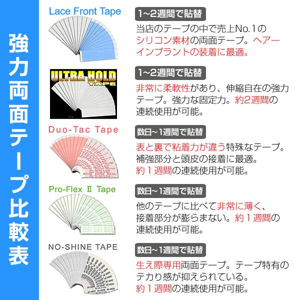 ウルトラホールド ULTRA HOLD TAPE（20枚入り）かつら・ウィッグ用｜increasehair｜03