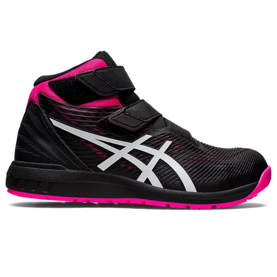 asics(アシックス) 安全靴 ウィンジョブ CP120 ブラック×ホワイト 25.5 