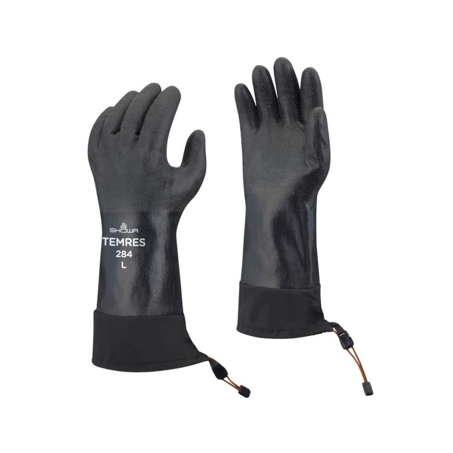 ショーワグローブ 防寒テムレス カフ 284 LL ブラック タグ付 : incs