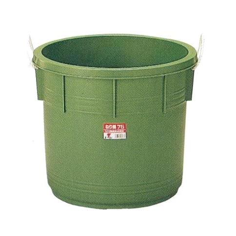 リス興業 プラスチックねり樽 75 グリーン : incs インクス Yahoo!店