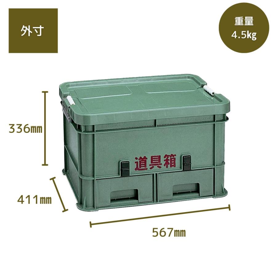 リス興業 道具箱 XL 引き出し付 : incs インクス Yahoo!店 - 通販