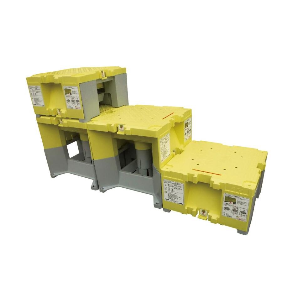 アルインコ ステップキューブ 【当社在庫品】 樹脂製作業台 幅