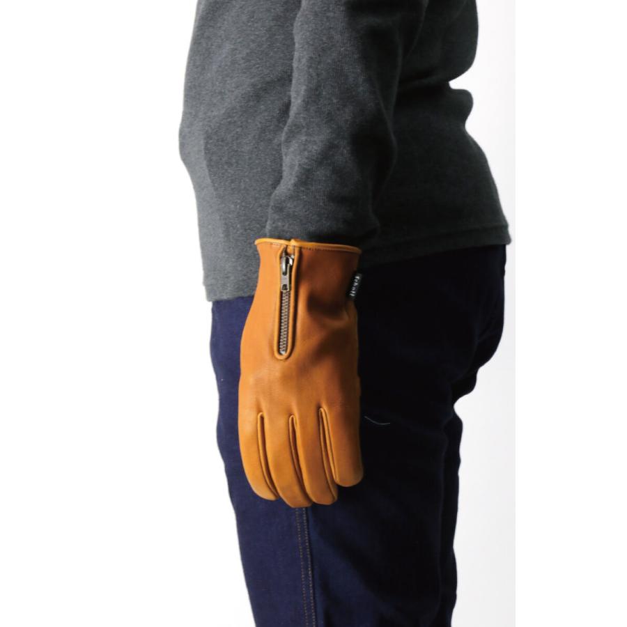 新品ショット　カウハイドレザーグローブ 楽天市場】ショット Schott ZIP LEATHER GLOVE ジップ レザー