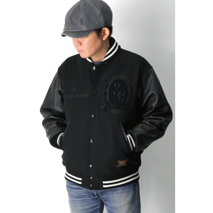 Schott N.Y.C (ショット) メルトン スタジアム ジャケット スタジャン