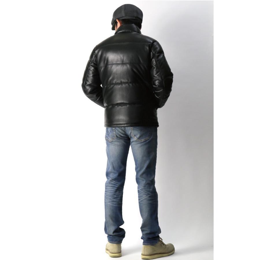 ジーナシス　Schott 別注　ダウンジャケット JEANASIS 別注Schottダウンジャケット