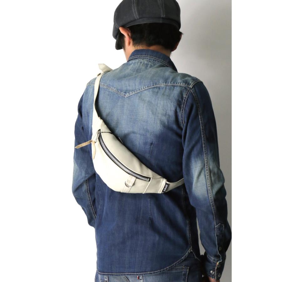 Schott N.Y.C (ショット) ボディバッグ スモール レザーバッグ 