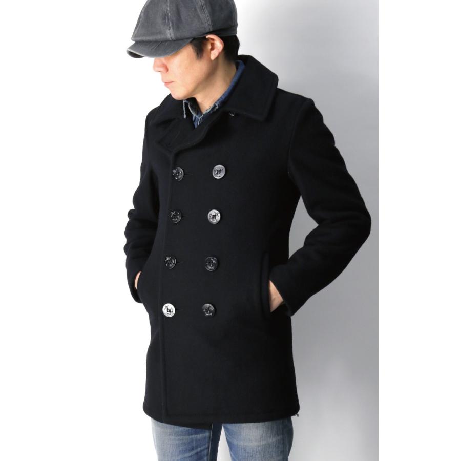 SCHOTTコート　8boll Schott/ショット/766US MELTON ZIP UP P-COAT/メルトン ジップ