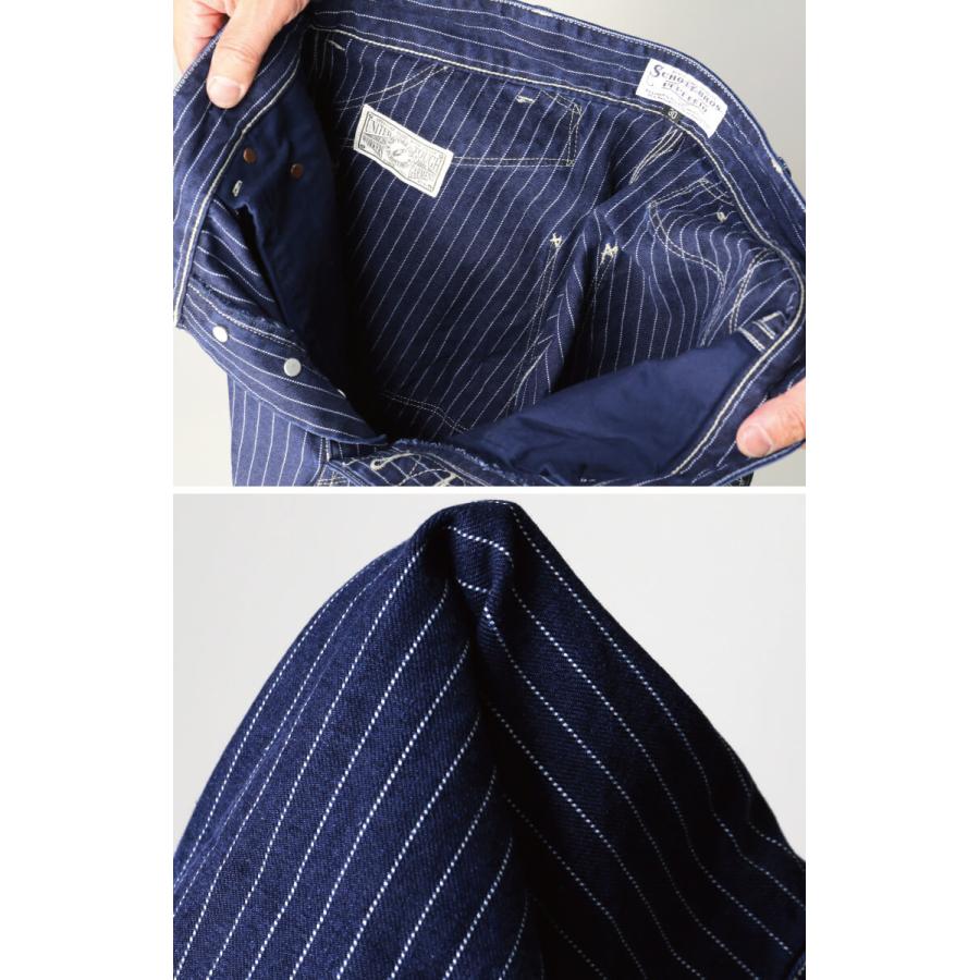 Schott N.Y.C (ショット) オールド ヒッコリー デニム パンツ Schott N.Y.C (ショット) オールド ヒッコリー デニム パンツ