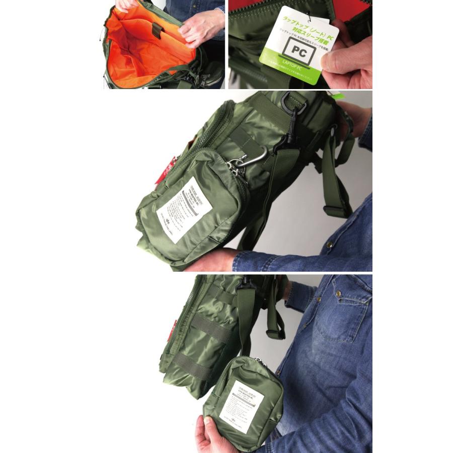 アルファ インダストリーズ MA-1 シリーズ トートバッグ ショルダーバッグ Alpha Industries (アルファ) ALPHA アルファ インダストリーズ