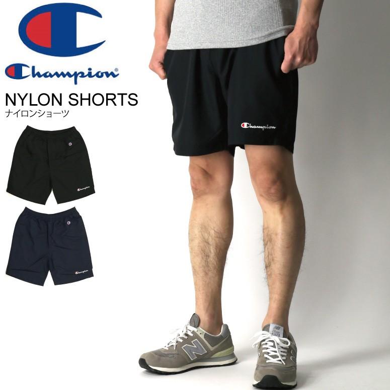 チャンピオン Champion ナイロン ショーツ ショートパンツ 短パン 耐水撥水素材 メンズ レディース C3 K518 Indeeg 通販 Yahoo ショッピング