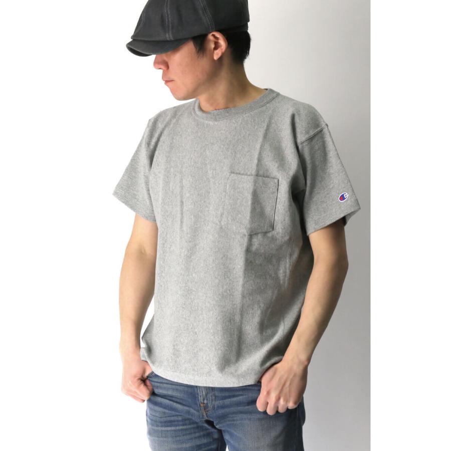 Champion（チャンピオン） 【リバースウィーブ 】ポケット Tシャツ