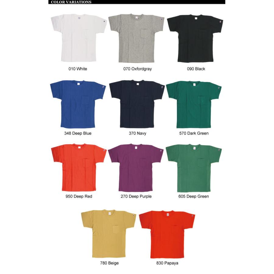Champion（チャンピオン） 【リバースウィーブ 】ポケット Tシャツ
