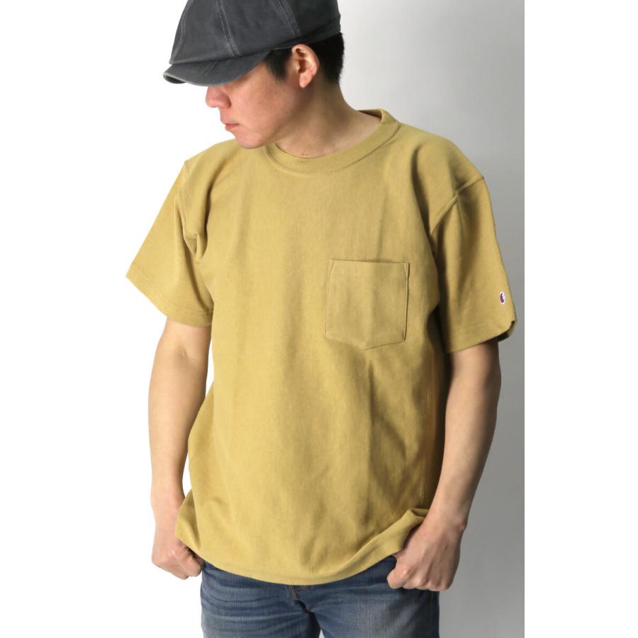 Champion (チャンピオン) 【リバースウィーブ 】ポケット Tシャツ