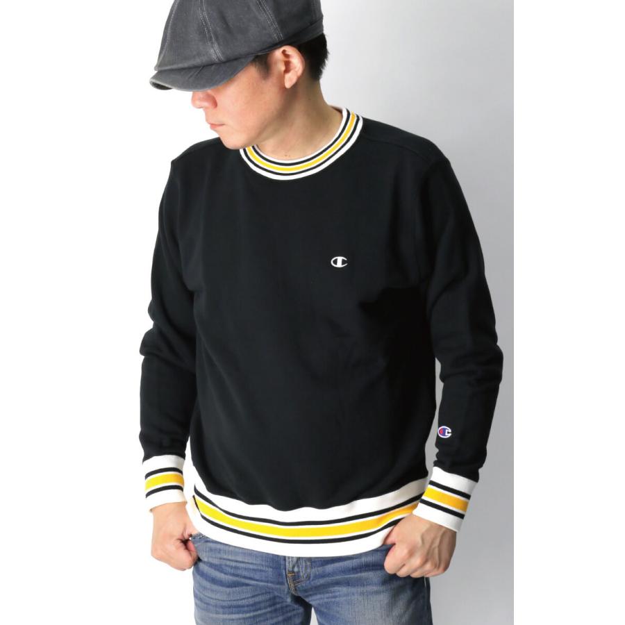 チャンピオン) Champion クルーネック スウェットシャツ 裏毛 トレーナー ライン入り メンズ レディース :C3-T001:Indeeg - 通販 - Yahoo!ショッピング チャンピオン) Champion クルーネック スウェットシャツ 裏毛 トレーナー ライン入り メンズ レディース :C3-T001:Indeeg - 通販 - Yahoo!ショッピング