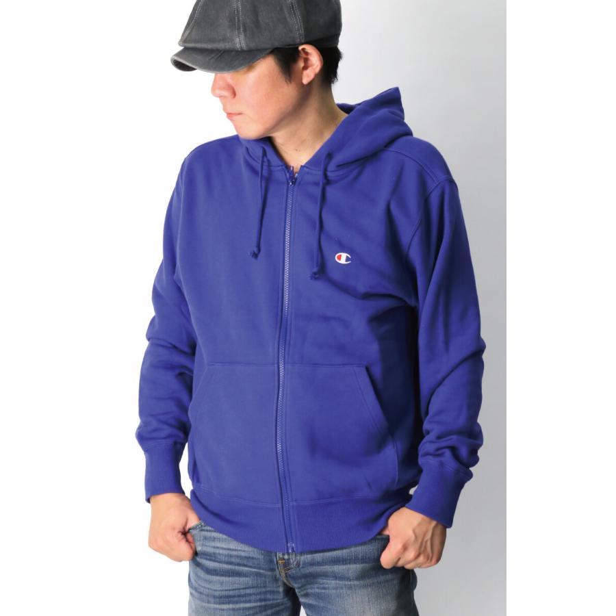 Champion (チャンピオン) フルジップ フード スウェット シャツ