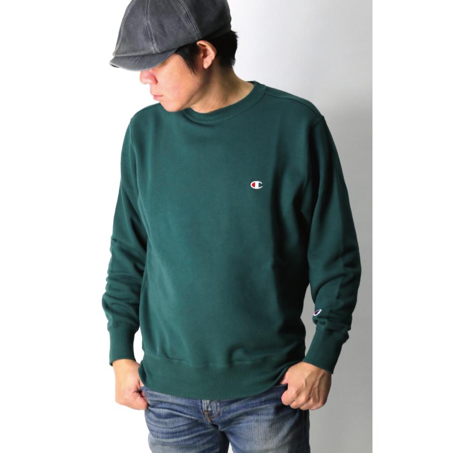 Champion (チャンピオン) クルーネック スウェット シャツ 裏毛 Champion (チャンピオン) クルーネック スウェット シャツ 裏毛