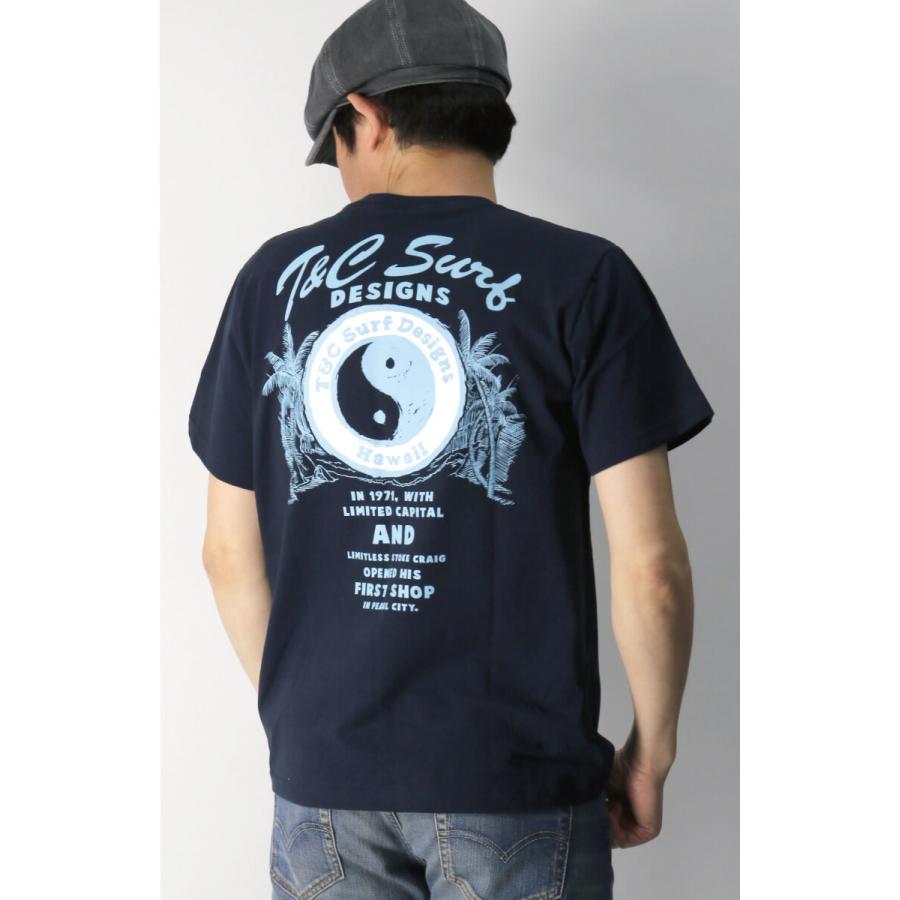 (（ティー＆シー）) T&C Surf Designs タウン＆カントリー プリント Tシャツ サーファー Tシャツ ハワイアン Tシャツ サーフ デザイン メンズ レディース｜indeeg｜04