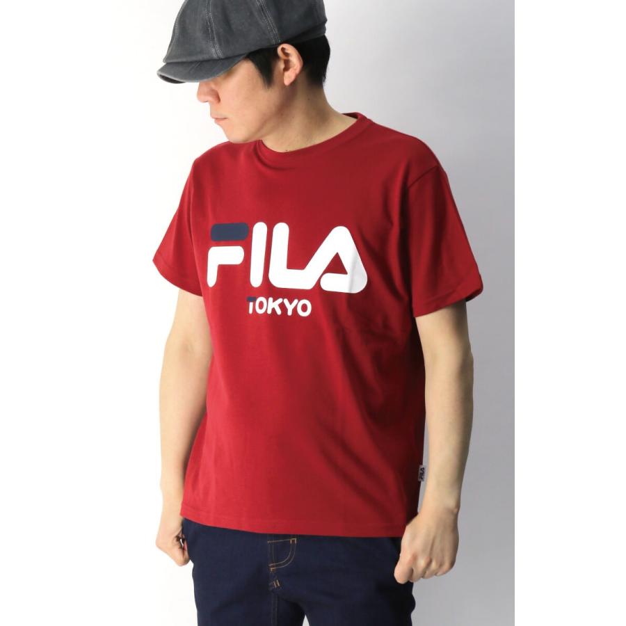 30%OFF!! (フィラ) FILA プリントTシャツ【TOKYO（トーキョー）】ロゴ Tシャツ カットソー メンズ レディース｜indeeg｜04