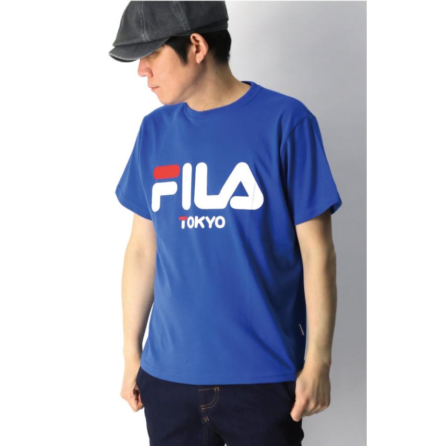 30%OFF!! (フィラ) FILA プリントTシャツ【TOKYO（トーキョー）】ロゴ Tシャツ カットソー メンズ レディース｜indeeg｜05