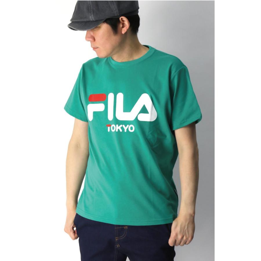 30%OFF!! (フィラ) FILA プリントTシャツ【TOKYO（トーキョー）】ロゴ Tシャツ カットソー メンズ レディース｜indeeg｜07