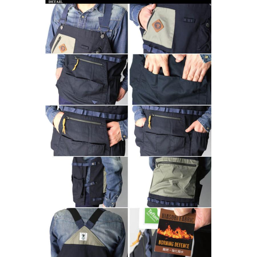 (ジーアールエヌ) grn 火遊び キャンパー ベスト(HIASOBI CAMPER VEST)（難燃・強化撥水）アウトドア ベスト メンズ レディース 【父の日 プレゼント】｜indeeg｜13