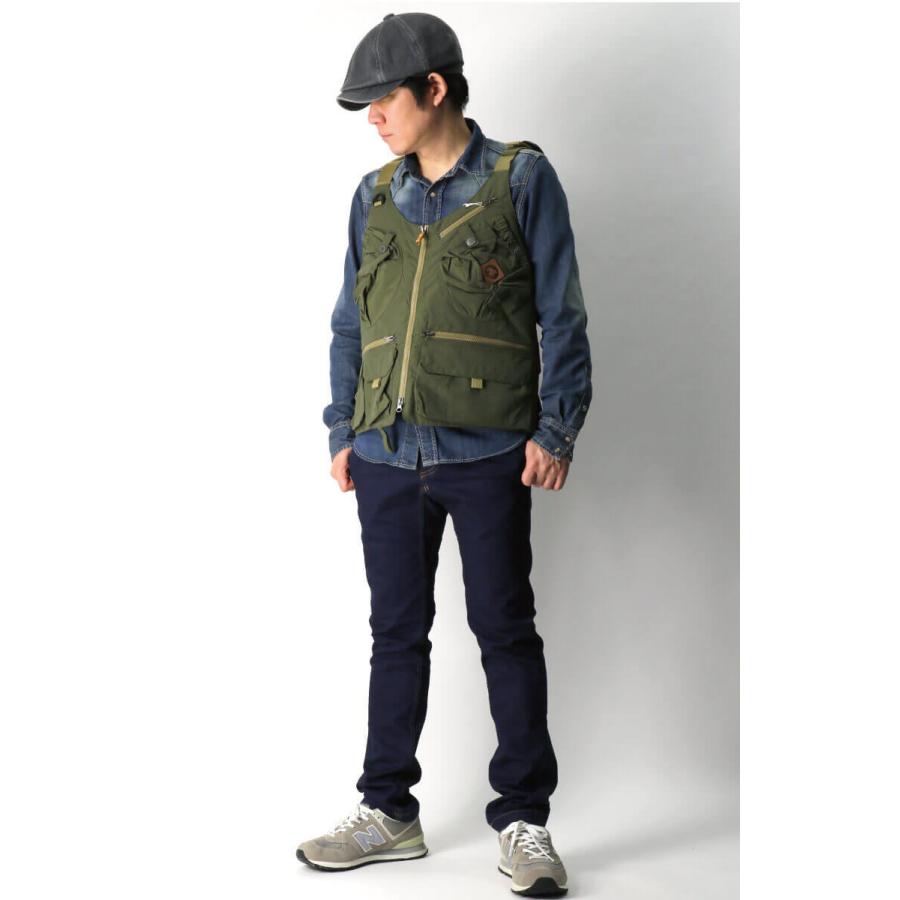 grn (ジーアールエヌ) 手ぶら ベスト 21(TEBURA VEST 21)（撥水