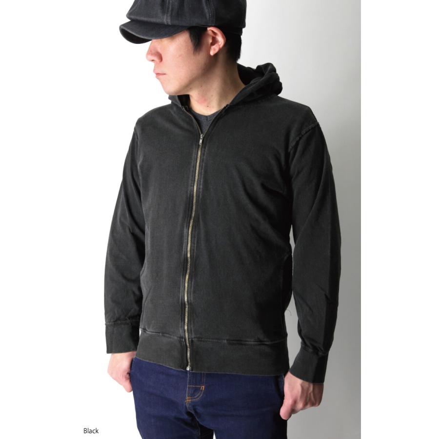 グッドオン　フルジッパーパーカー　ブラック グッドオン) Good On ジップ Tシャツ パーカー 薄手パーカー