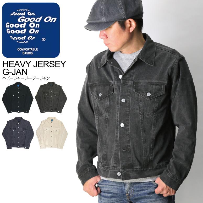 Good on デニムジャケット グッドオン) Good On ヘビージャージー Gジャン ジャケット