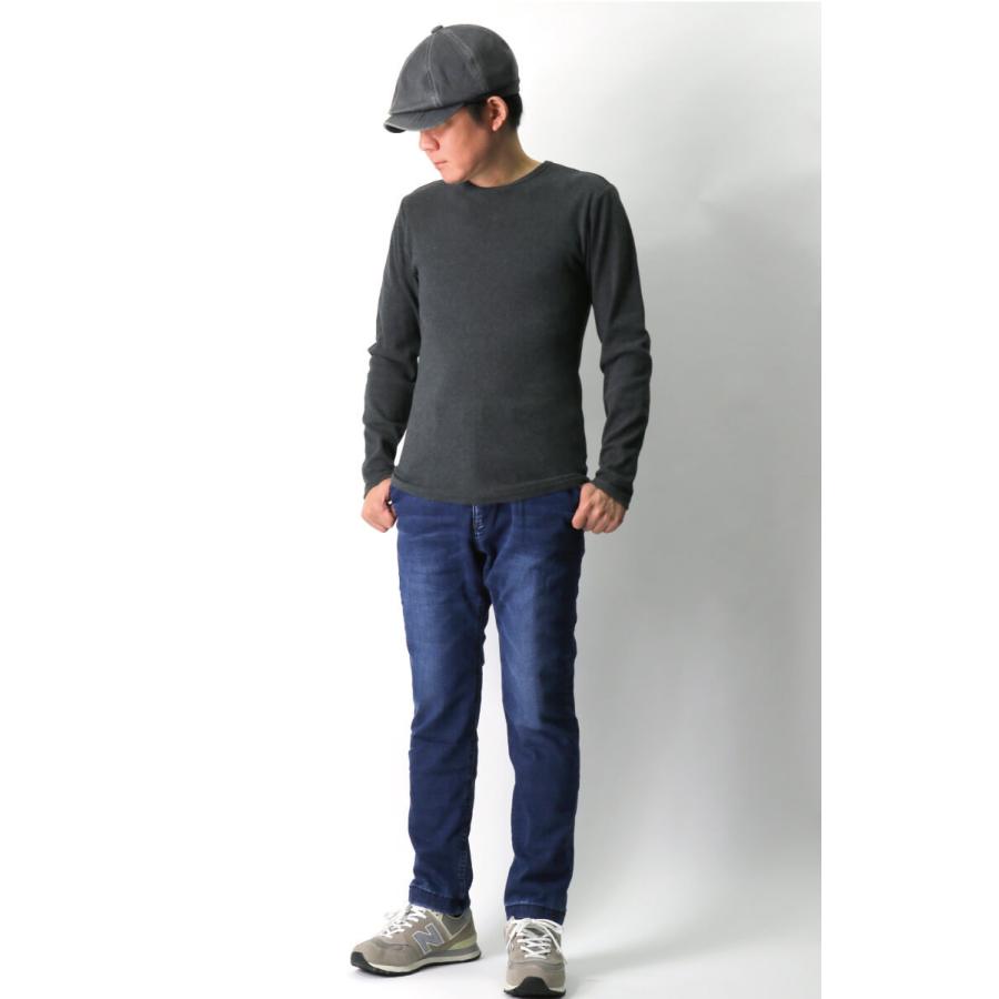 KRIFF MAYER 防風 アタタカ デニム クライミング パンツ 裏フリース メンズ レディース 【ヘリンボーン】