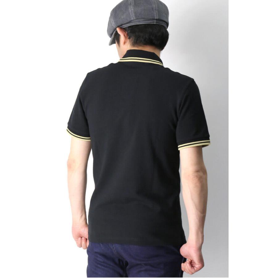 (フレッドペリー) FRED PERRY M12 (M12N)ツイン ティップド フレッドペリー シャツ ポロシャツ 定番 イギリス製 鹿の子 メンズ レディース｜indeeg｜14