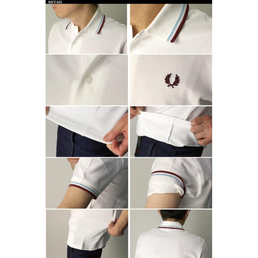 希少フレッドペリーポロシャツ　M12N ホワイト×ブラック　Mサイズ 楽天市場】フレッドペリー ポロシャツ M12 英国製 ティップ