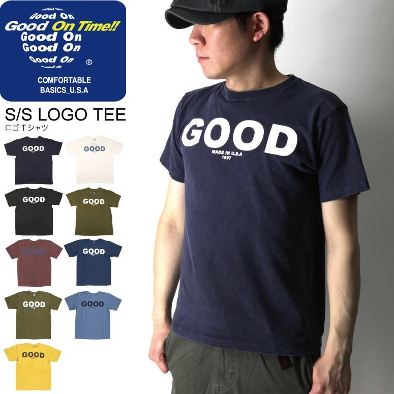 (グッドオン) Good On ショートスリーブ ロゴ Tシャツ カットソー メンズ レディース｜indeeg