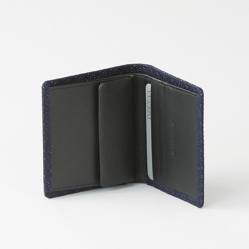 バレンタイン 春財布 二つ折り財布 印傳屋 印伝 2013c メンズ 甲州印伝 上原勇七 本鹿革 本革 革 財布 コンパクト レザー ブランド ギフト 誕生日 日本製 父 | 印傳屋 | 01