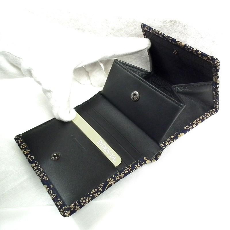 バレンタイン 春財布 財布 二つ折り 印傳屋 印伝 本革 和柄 送料無料 甲州印伝 本皮 レザー 革 日本製 軽量 軽い おしゃれ レディース 2204c ギフト 母 花以外 | 印傳屋 | 22