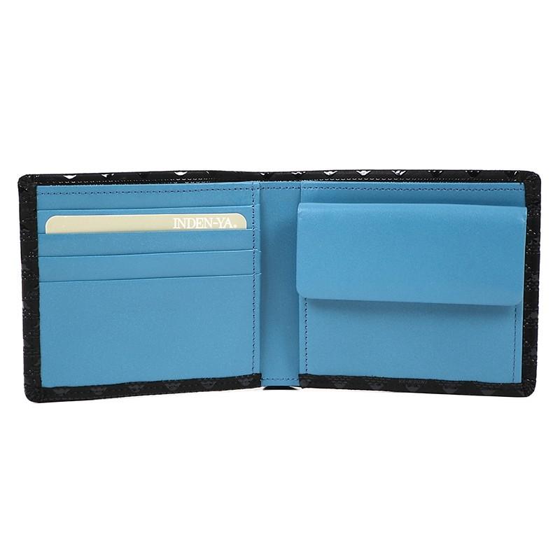 バレンタイン 春財布 財布 二つ折り 印傳屋 印伝 本革 和柄 たかね 送料無料 甲州印伝 本革 レザー 革 日本製 軽量 軽い おしゃれ 2803 ギフト  母 花以外 | 印傳屋 | 03