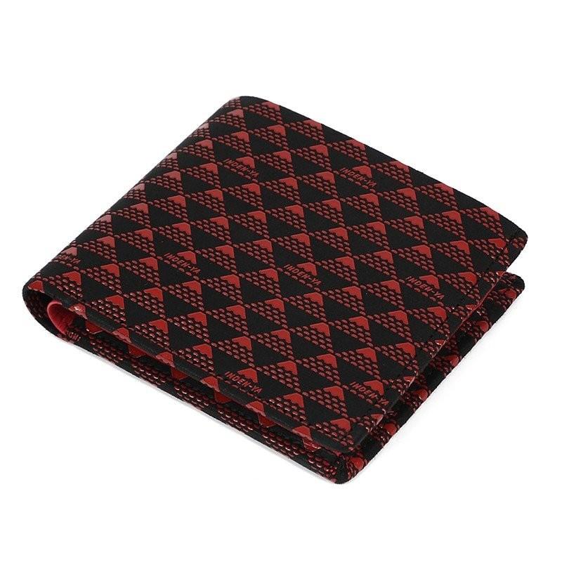 バレンタイン 春財布 財布 二つ折り 印傳屋 印伝 本革 和柄 たかね 送料無料 甲州印伝 本革 レザー 革 日本製 軽量 軽い おしゃれ 2803 ギフト  母 花以外 | 印傳屋 | 04