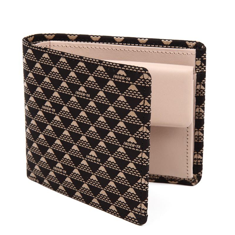 バレンタイン 春財布 財布 二つ折り 印傳屋 印伝 本革 和柄 たかね 送料無料 甲州印伝 本革 レザー 革 日本製 軽量 軽い おしゃれ 2803 ギフト  母 花以外 | 印傳屋 | 07