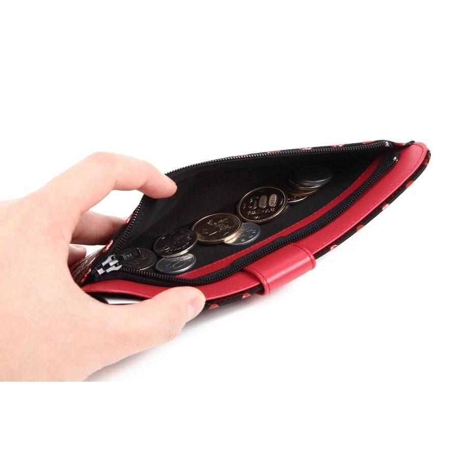 バレンタイン 春財布 長財布 印傳屋 印伝 本革 和柄 たかね 送料無料 甲州印伝 本革 レザー 革 日本製 軽量 軽い おしゃれ 2809 ギフト  母 花以外 | 印傳屋 | 11