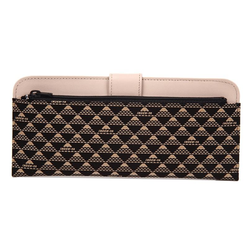 バレンタイン 春財布 長財布 印傳屋 印伝 本革 和柄 たかね 送料無料 甲州印伝 本革 レザー 革 日本製 軽量 軽い おしゃれ 2809 ギフト  母 花以外 | 印傳屋 | 12