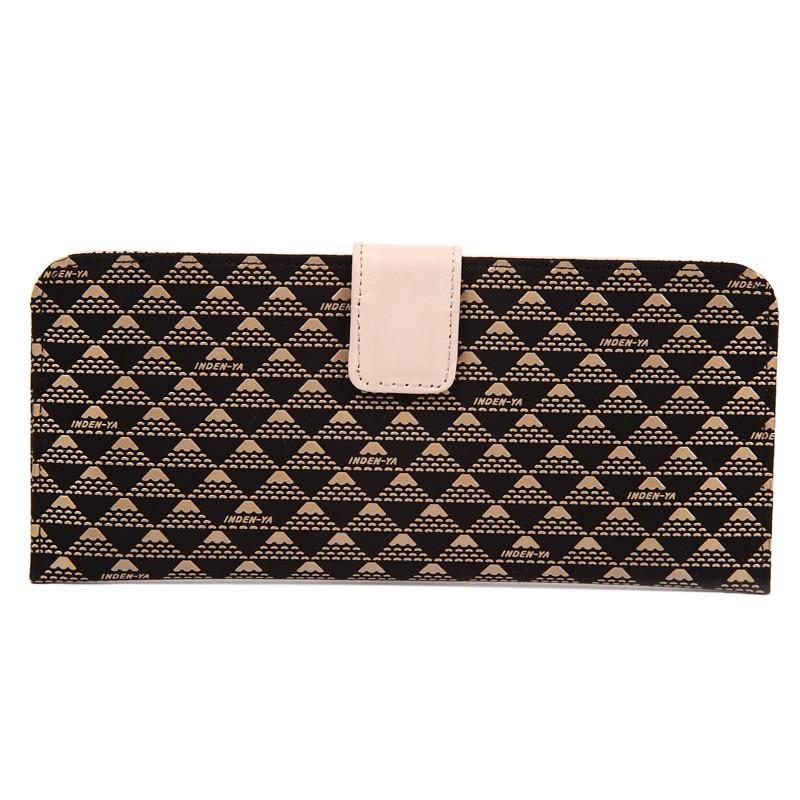 バレンタイン 春財布 長財布 印傳屋 印伝 本革 和柄 たかね 送料無料 甲州印伝 本革 レザー 革 日本製 軽量 軽い おしゃれ 2809 ギフト  母 花以外 | 印傳屋 | 13