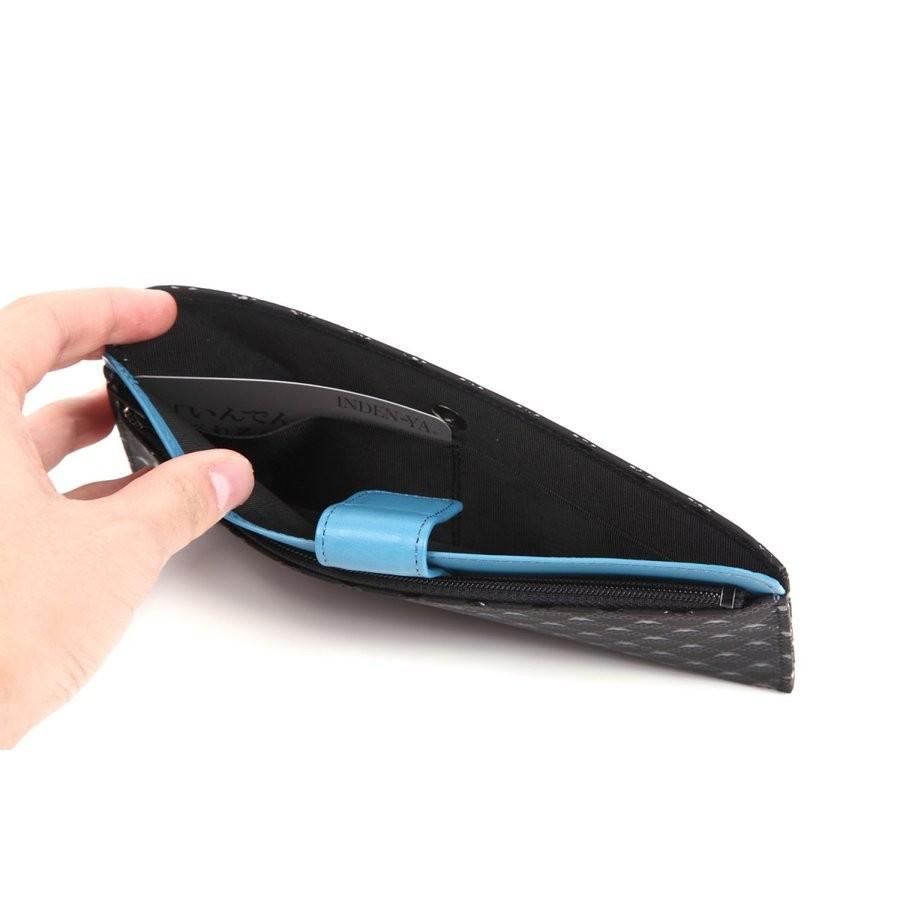 バレンタイン 春財布 長財布 印傳屋 印伝 本革 和柄 たかね 送料無料 甲州印伝 本革 レザー 革 日本製 軽量 軽い おしゃれ 2809 ギフト  母 花以外 | 印傳屋 | 04