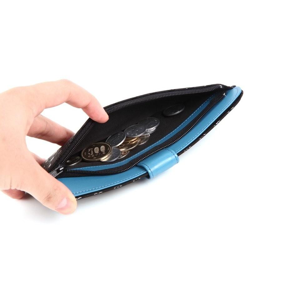 バレンタイン 春財布 長財布 印傳屋 印伝 本革 和柄 たかね 送料無料 甲州印伝 本革 レザー 革 日本製 軽量 軽い おしゃれ 2809 ギフト  母 花以外 | 印傳屋 | 06