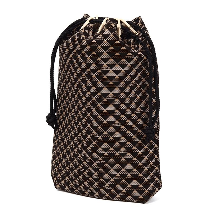 バレンタイン 合切袋 印傳屋 印伝 本革 和柄 たかね 送料無料 甲州印伝 本革 レザー 革 日本製 軽量 軽い おしゃれ 2811 ギフト  母 花以外 | 印傳屋 | 04